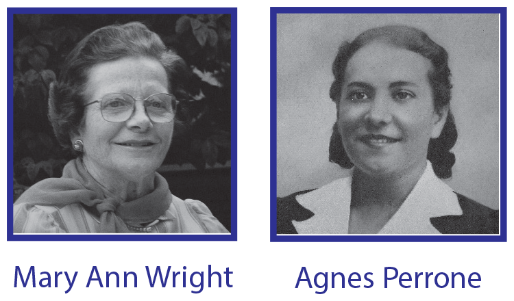 Marry Ann Wright & Agnes Perrone